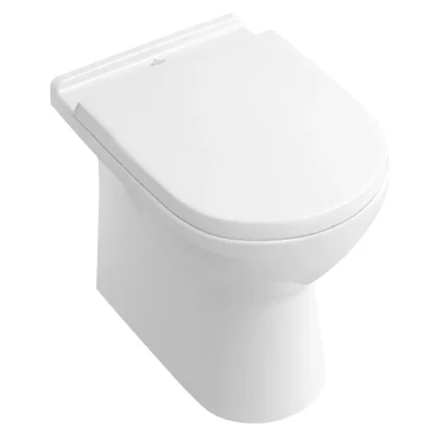 Villeroy & Boch O.novo - stāvošs WC, Vario noteka, Alpu balts 56571001