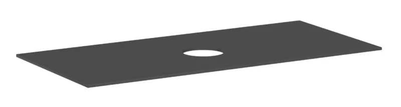 Hansgrohe Xevolos E - izlietnes plātne, 118x55 cm, izgriezums vidū, pelēka matēta 54330760