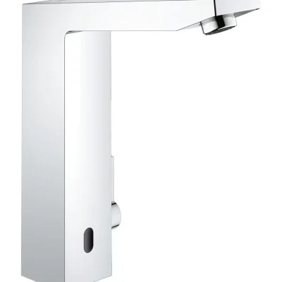 Grohe Eurocube E - infrasarkanā elektronika izlietnes maisītājam ar maisījumu, ar regulējamu temperatūras regulatoru, hromēts 36441000