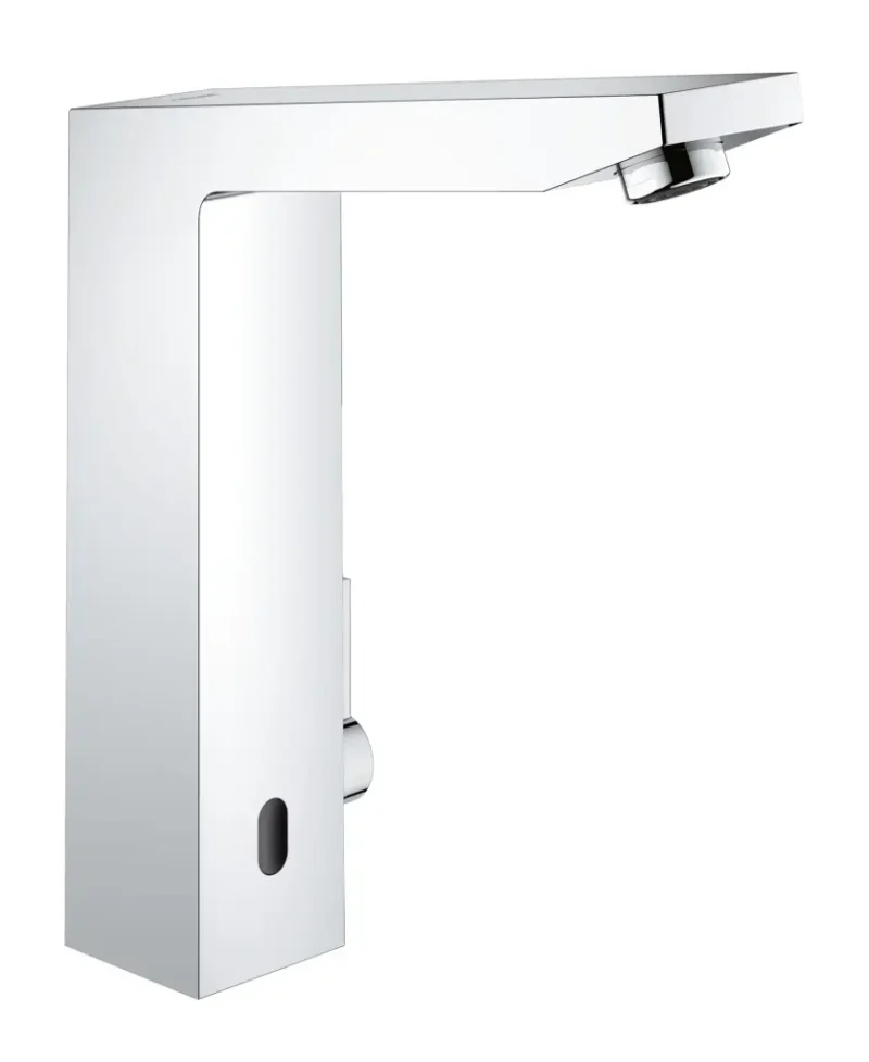 Grohe Eurocube E - infrasarkanā elektronika izlietnes maisītājam ar maisījumu, ar regulējamu temperatūras regulatoru, hromēts 36441000