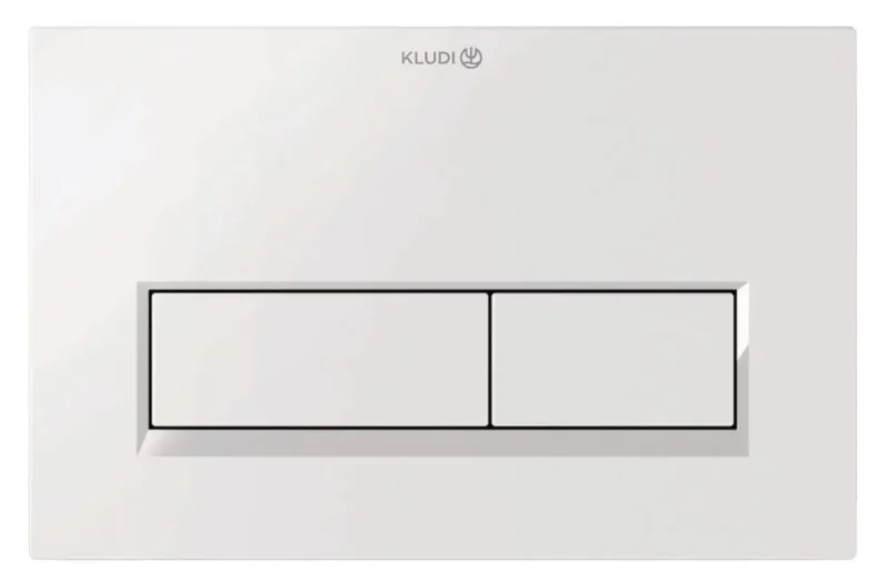 Kludi Unifix - vadības plate, balta spīdīga 32PP0143