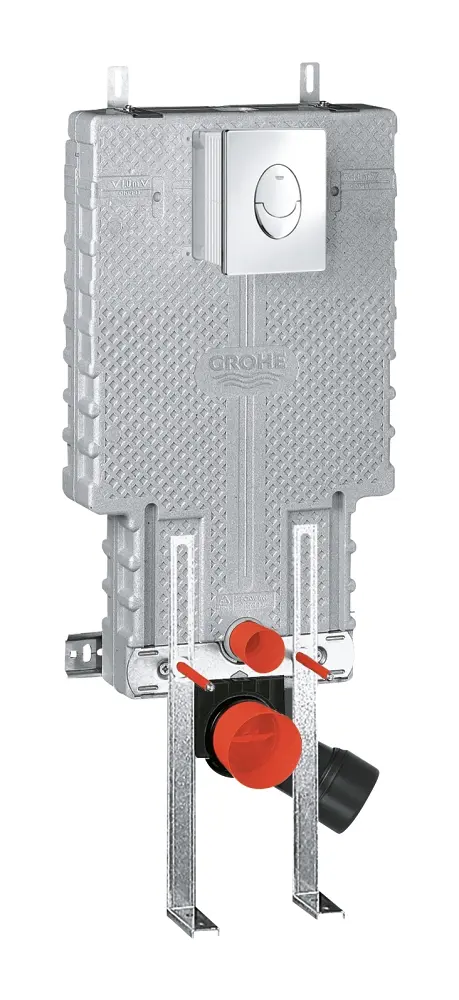 Grohe Uniset - priekšsienas montāžas modulis Grohe Uniset sienas WC ar skalošanas kasti GD 2, vadības plate Skate Air, hromēts 39452000