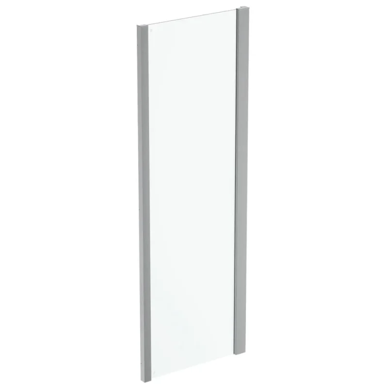 Ideal Standard Connect 2 - Fiksēta sānu siena 80 cm, Silver Bright/caurspīdīgs stikls K9299EO