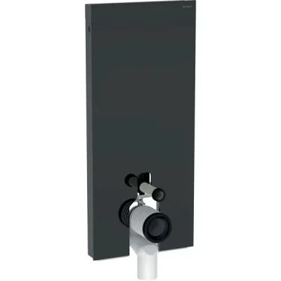 Geberit Monolith - sanitārais modulis stāvošam WC, 114 cm, pieslēgums apakšā, lava 131.033.JK.5