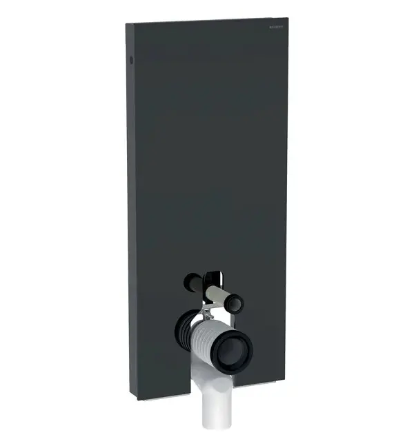 Geberit Monolith - sanitārais modulis stāvošam WC, 114 cm, pieslēgums apakšā, lava 131.033.JK.5