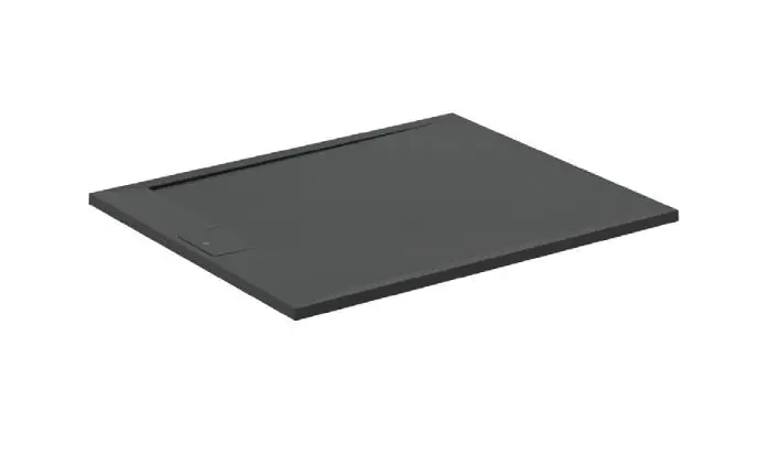 Ideal Standard i.Life - dušas paliktnis 120x100 cm, Anti-Slip, melns T5228FV