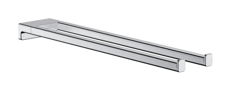 Hansgrohe AddStoris - divu roku dvieļu turētājs, garums: 45 cm, hromēts 41770000