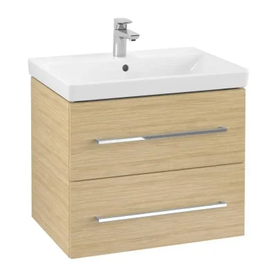 Villeroy & Boch Avento - izlietnes skapītis, 630x514x45 cm, 2 atvilktnes, Nordic Oak A89000VJ