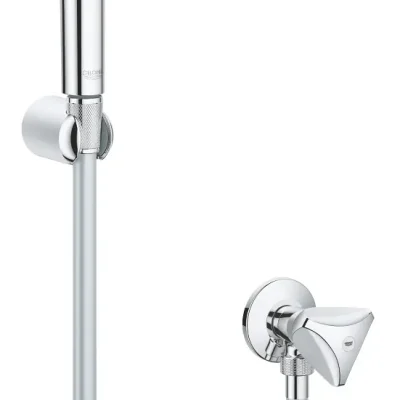 Grohe Tempesta - sienas stūra vārsts ar bidē rokas dušu, hroms 26357000
