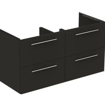 Ideal Standard i.Life B - izlietnes apakškabinets 120x63x51 cm, 4 atvilktnes, matēti antracīta pelēks T5278NV
