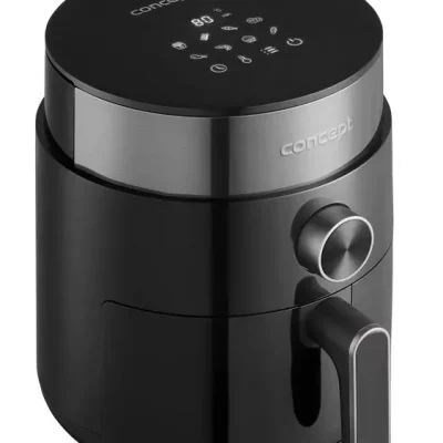 Concept - karstā gaisa fritieris, tilpums 2,5 l, melns fr2500