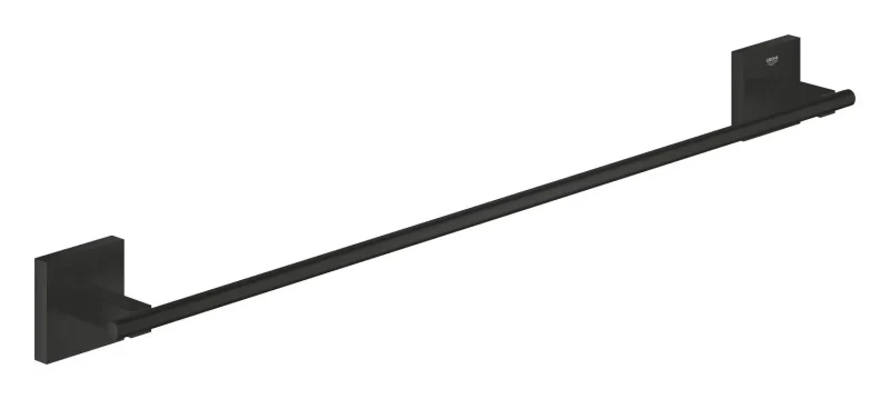 Grohe QuickFix Start Cube - dvieļu turētājs, garums 6 cm, melns matēts 410892430