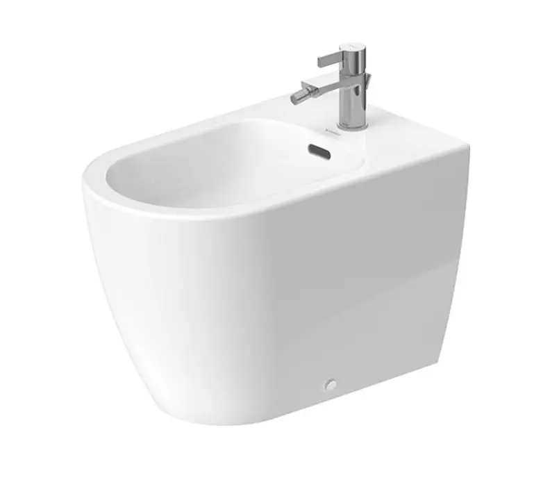 Duravit Soleil by Starck - stāvbide, 1 caurums maisītājam, WonderGliss, balta 22981000001
