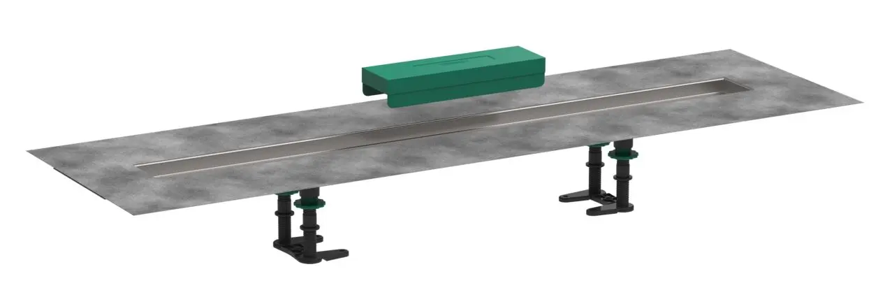Hansgrohe uBox universal - uzstādīšanas komplekts 900 dušas renēm, gatavie komplekti, nerūsējošais tērauds 56013180