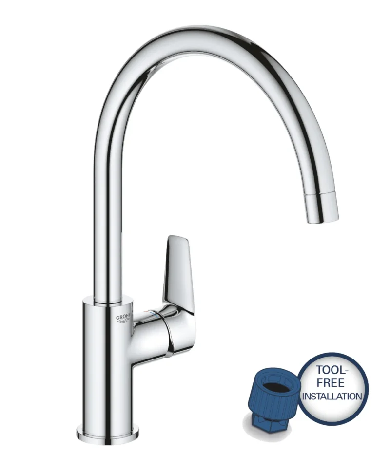 Grohe Start Edge - virtuves izlietnes maisītājs, hroms 30529001