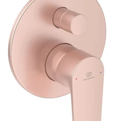 Ideal Standard Cerafine O - zemapmetuma maisītājs, 2 patērētājiem, ar montāžas korpusu, rozā A7193RO