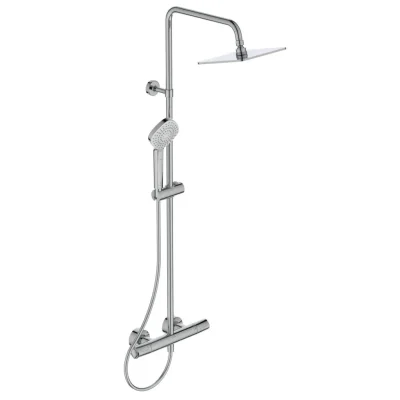Ideal Standard CeraTherm - dušas komplekts T100 ar termostatu, 20 cm 3 strūklu veidi, hroms A7240AA