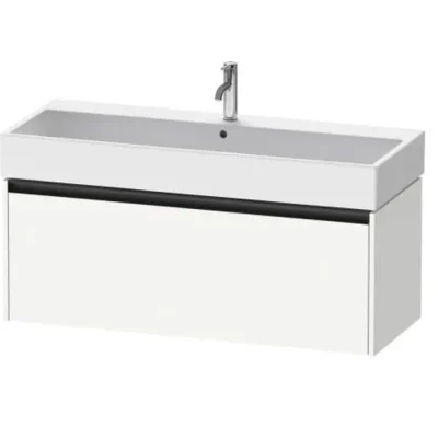 Duravit Ketho.2 - izlietnes skapītis, 44x118x46 cm, 1 atvilktne, balts matēts K25079018180000