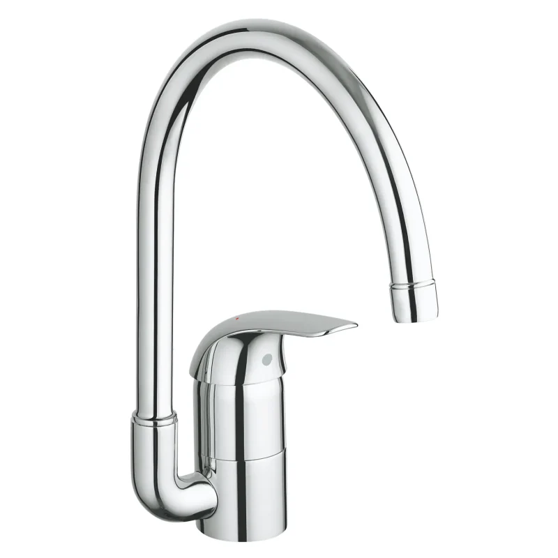 Grohe Euroeco - virtuves izlietnes vienas sviras maisītājs, hroms 32752000