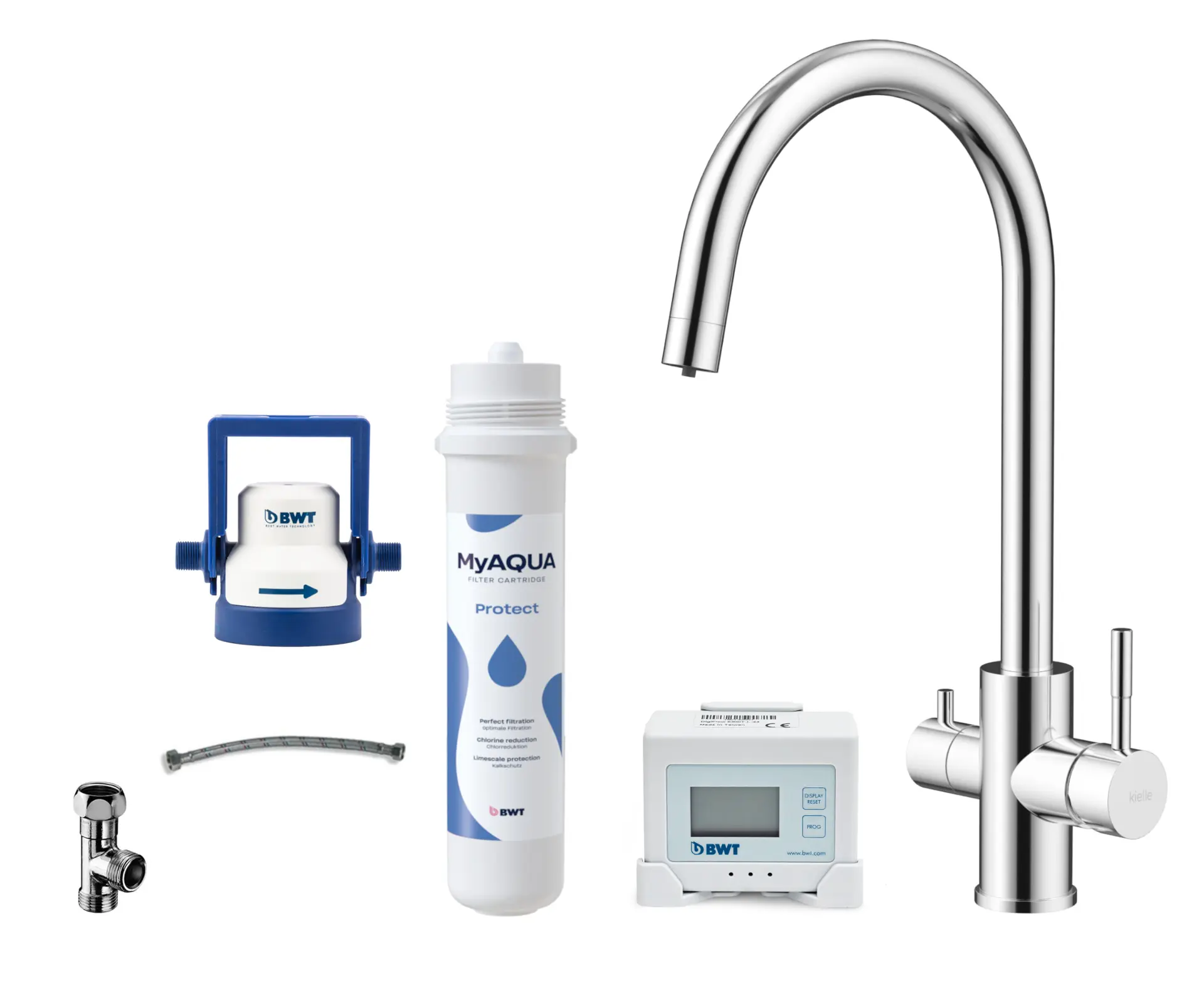 kielle Wimeo - virtuves izlietnes maisītājs ar filtru, hroms 10525SFI110