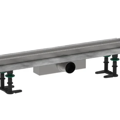 Hansgrohe RainDrain Compact - dušas noteka 70 cm flīžu ielikšanai, ar režģi 56177000