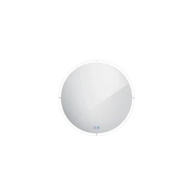 Nimco spogulis - spogulis ar LED apgaismojumu, diametrs 80 cm, skārien sensors, alumīnijs ZP 24002RVX