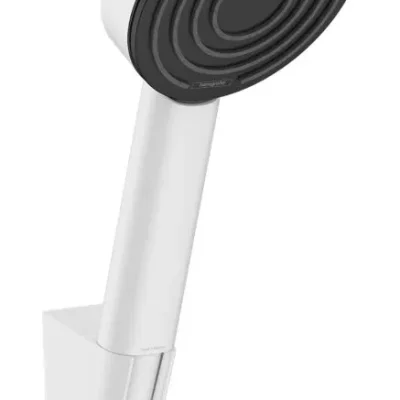 Hansgrohe Pulsify S - rokas duša, turētājs un šļūtenes komplekts, EcoSmart+, matēti balts 24307700