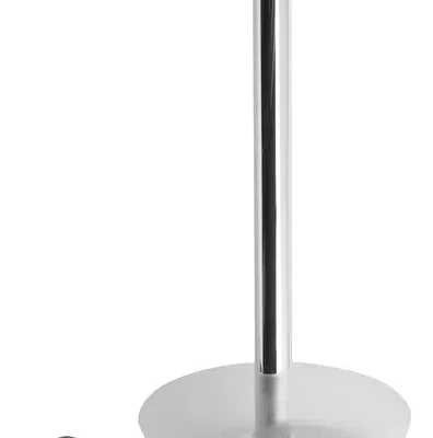 Sapho X-Round - pie sienas stiprināma tualetes birste ar turētāju, piena stikls/hroms XR323