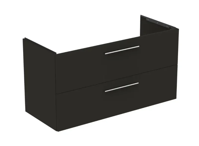 Ideal Standard i.Life B - izlietnes skapītis, 120x63x51 cm, 2 atvilktnes, pa kreisi, matēti antracīta T5586NV