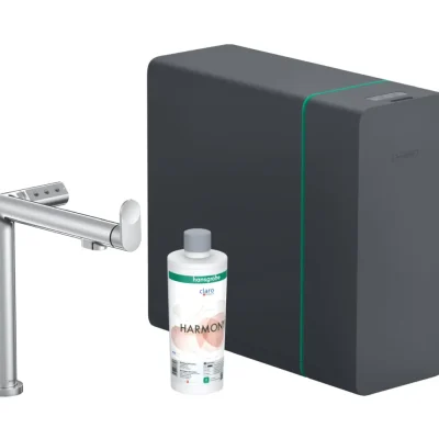 Hansgrohe Aqittura M91 - virtuves izlietnes maisītājs, SodaSystem, sBox, hromēts 76837000