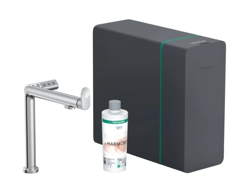 Hansgrohe Aqittura M91 - virtuves izlietnes maisītājs, SodaSystem, sBox, hromēts 76837000