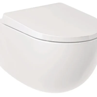 Kludi Resa D - pie sienas stiprināms WC, Rimless, Spiralflush, balts spīdīgs 24WCW0243