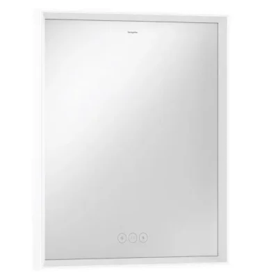 Hansgrohe Xarita E - spogulis ar LED apgaismojumu un apsildi, 60x70 cm, pieskāriena sensors, matēti balts 54988700
