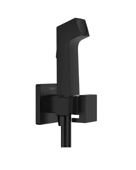 Hansgrohe - sienas vārsts ar rokas dušu bidē, matēti melns 29231670