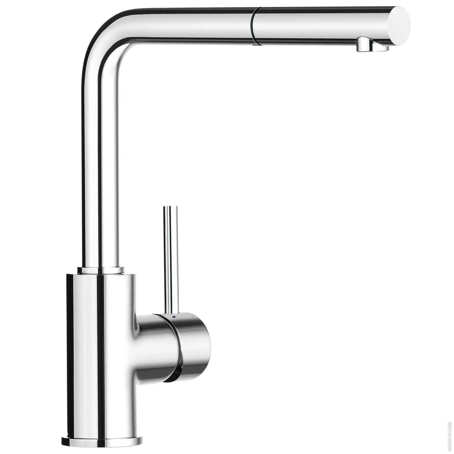 Blanco Mila S - virtuves maisītājs ar izvelkamu pieslēgumu, hroms 519810