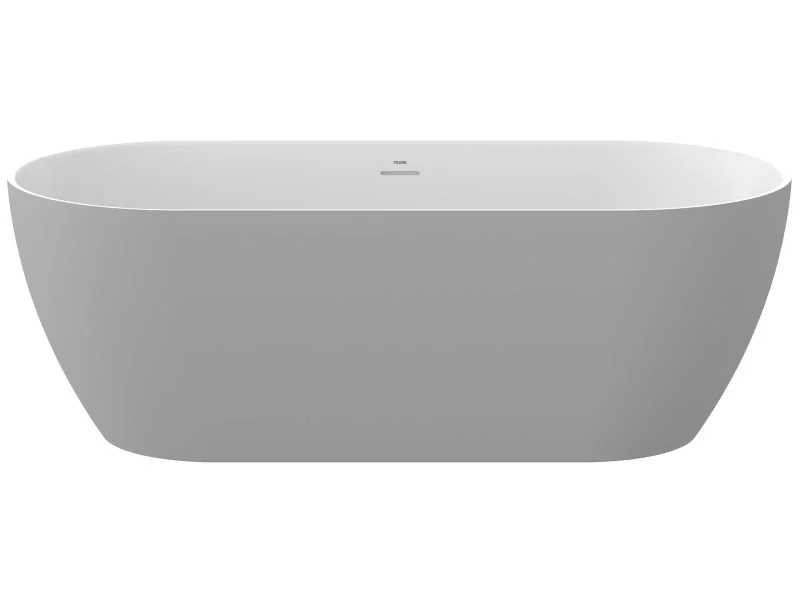 Ravak Freedom O Tec - brīvi stāvoša vanna, 170x77 cm, Smoke Grey/balts CD31500000