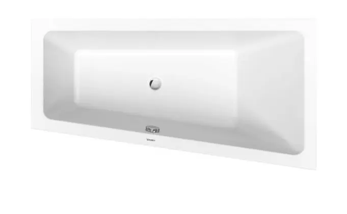 Duravit Duravit No.1 - asimetriska vanna, 150x80 cm, labā, balta 700505000000000