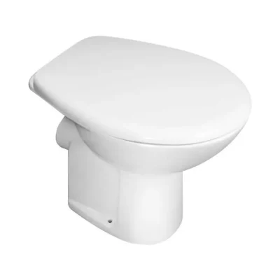 Jika Zeta Plus - stāvošais WC, horizontāls izvads, Dual Flush, balts H8227460000001