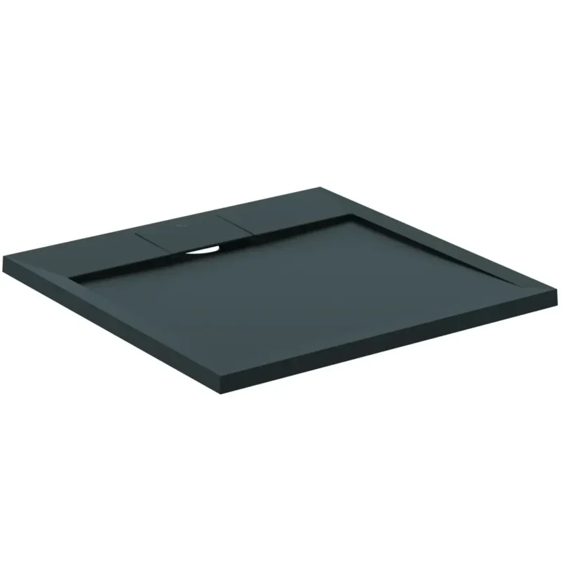 Ideal Standard i.Life - dušas paliktnis 70x70 cm, Anti-Slip, melns T5246FV