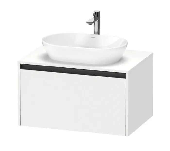 Duravit Ketho.2 - izlietnes skapītis 46x80x55 cm, 1 atvilktne, balts matēts K24885018180000