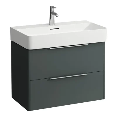 Laufen Base - izlietnes apakšskapītis, 52x73x39 cm, 2 atvilktnes, pelēks H4023521102661