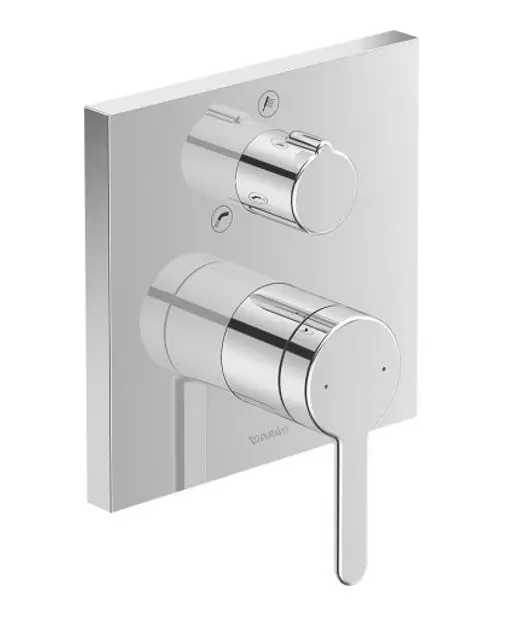 Duravit C.1 - zemapmetuma vannas maisītājs, 2 patērētājiem, hromēts C15210011010