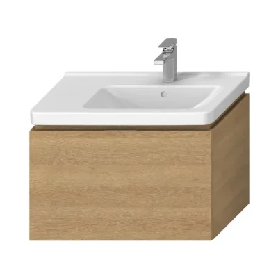 Jika Cubito Pure - izlietnes skapītis 74x48x43 cm, 1 izvelkamā atvilktne, ozols H40J4253015191