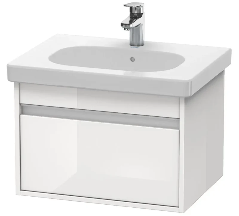 Duravit Ketho - izlietnes skapītis 41x60x46 cm, 1 atvilktne, balts spīdīgs KT667002222