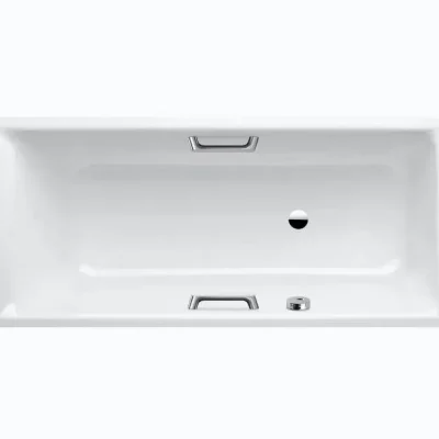 Kaldewei Ambiente - vanna Puro Star 686, 160x70 cm, caurumi rokturiem, balta 258600010001