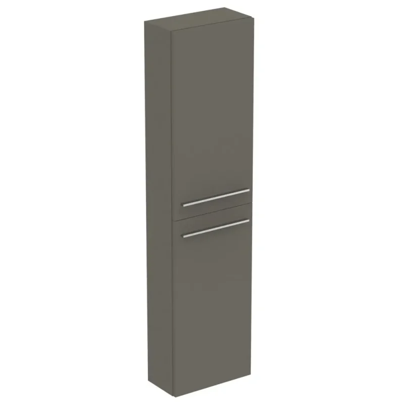 Ideal Standard i.Life S - augstais skapis 40x21x120 cm, 1 durvis K/L, kvarca melns matēts T5288NG