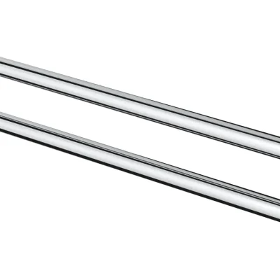Grohe QuickFix Start Cube - dubultais dvieļu turētājs, garums 44 cm, hromēts 40976000
