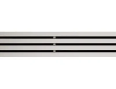 Alcadrain režģis - režģa restes lineārai grīdas renītei 55 cm, matēts nerūsējošais tērauds GAP-550M