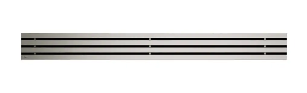 Alcadrain režģis - režģa restes lineārai grīdas renītei 55 cm, matēts nerūsējošais tērauds GAP-550M