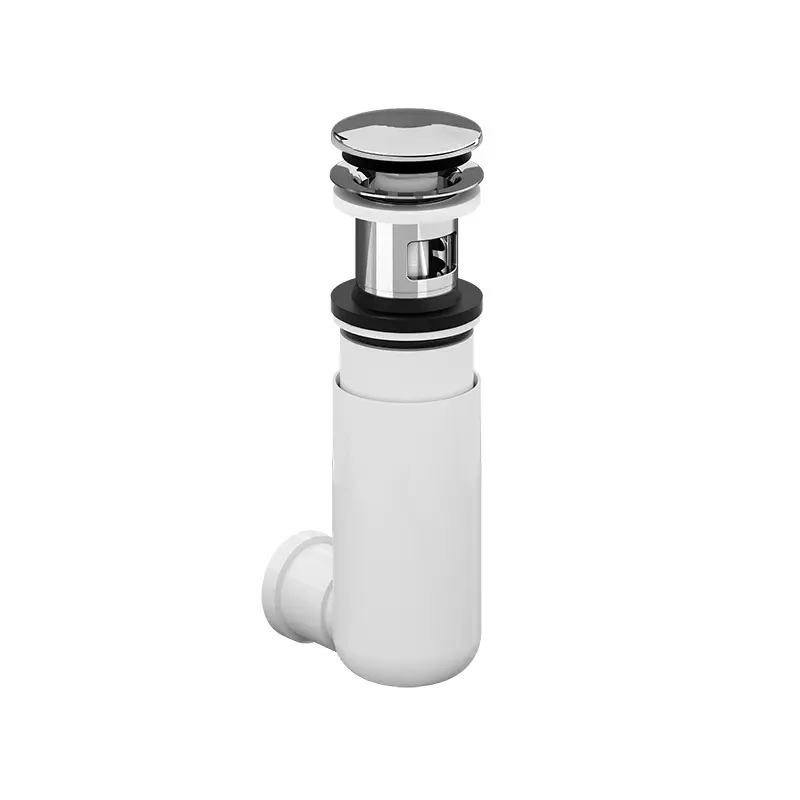 Villeroy & Boch Siphons - izlietnes sifons Easy Access ar Push Open vārstu, hroms 92198800